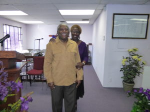 Pastor Clarence Washington and First Lady Janice Elaine Washington